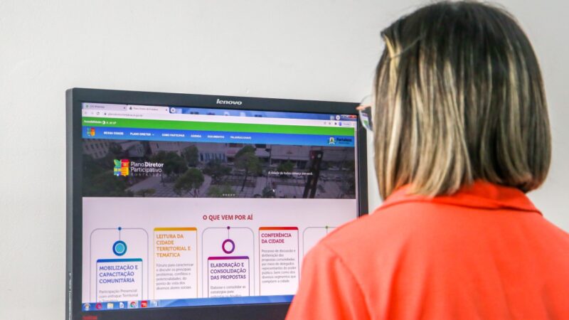 Site interativo do processo de revisão do Plano Diretor de Fortaleza entra no ar