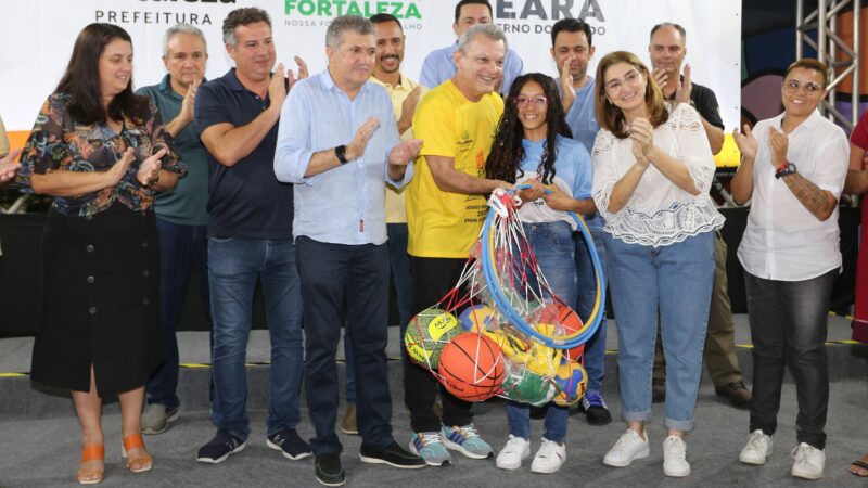 Durante entrega da Escola Areninha Sítio São João, Sarto anuncia construção de mais 45 equipamentos do tipo em Fortaleza