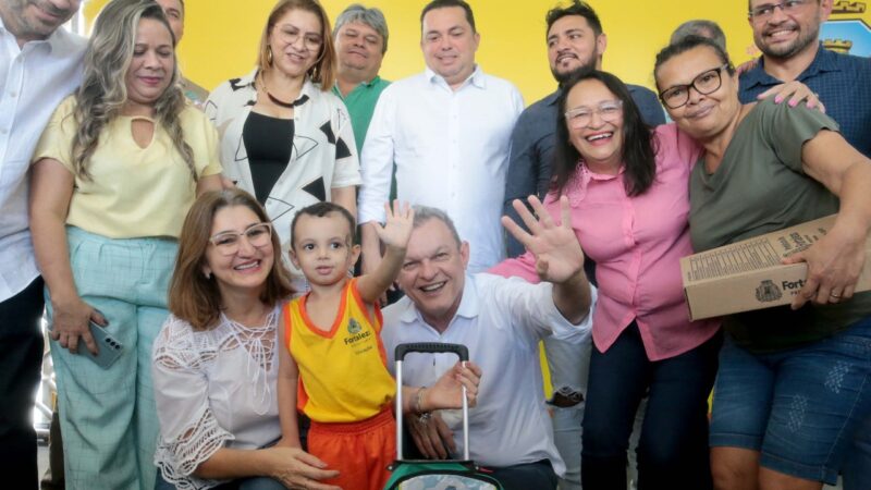 Prefeito Sarto inaugura Centro de Educação Infantil no bairro Aracapé