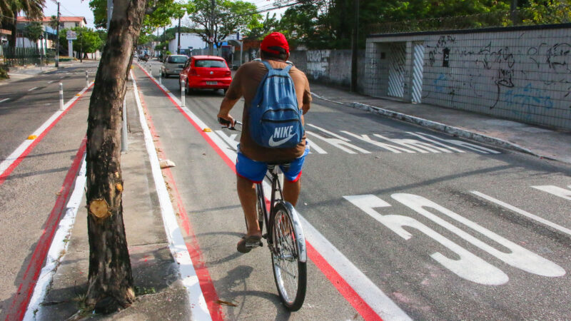 Malha cicloviária de Fortaleza cresce mais de 500% nos últimos dez anos