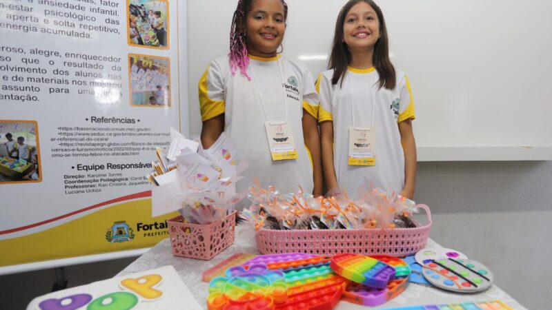 Trabalhos de alunos da Rede Municipal são expostos na etapa municipal da XI Feira de Ciências e Cultura de Fortaleza