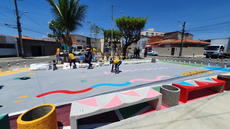 Na Semana Nacional do Trânsito, Praça Viva chega ao Pici