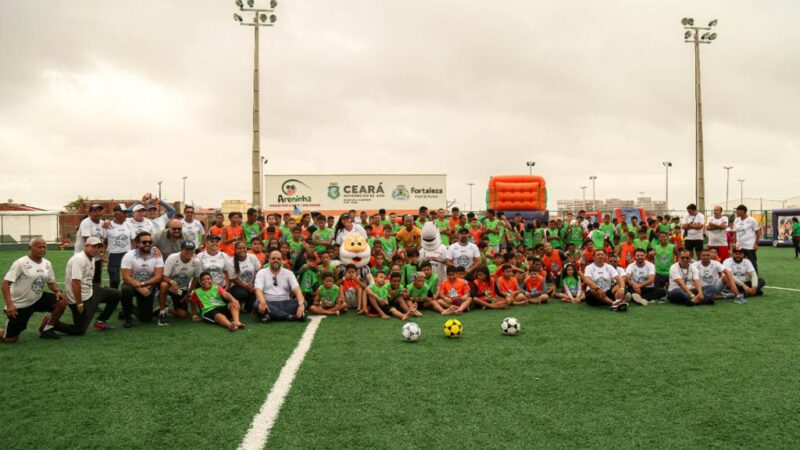 Dia das Crianças do Projeto FutPaz é comemorado com a participação de 300 crianças no Parque Dom Aloísio Lorscheider
