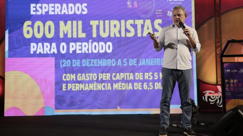 Prefeito José Sarto anuncia atrações e detalhes do Réveillon de Fortaleza