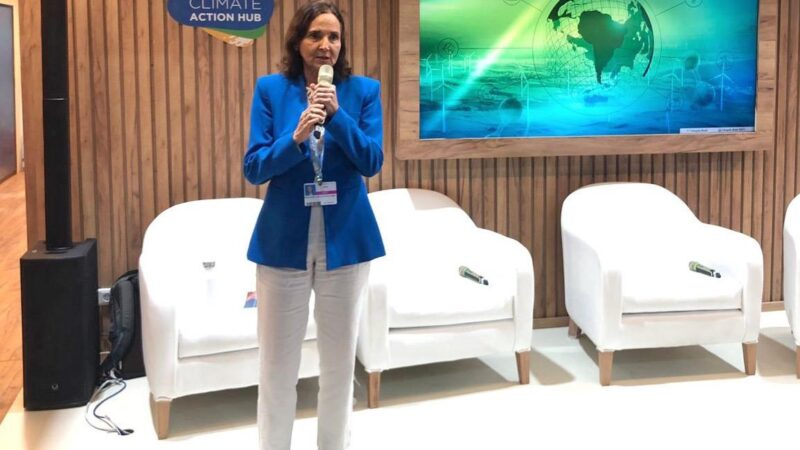 Governadora Izolda Cela apresenta potencial ambiental do Ceará na COP 27