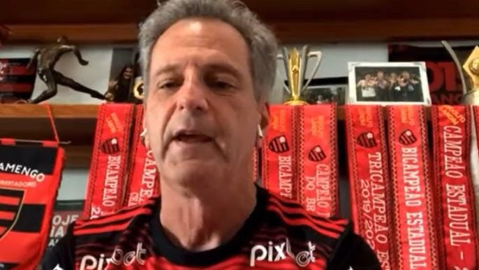 Presidente do Flamengo minimiza ataques da esposa ao Nordeste e completa: ‘o problema não é meu’