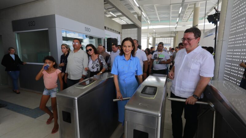 Entregue, estação Expedicionários do VLT Parangaba-Mucuripe amplia integração no transporte público em Fortaleza e Região Metropolitana