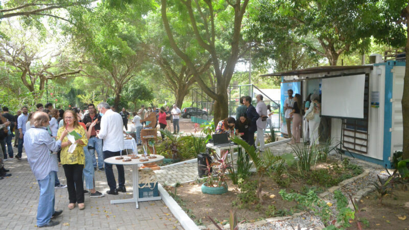 Inaugurada base terrestre do Parque Estadual Marinho da Pedra da Risca do Meio