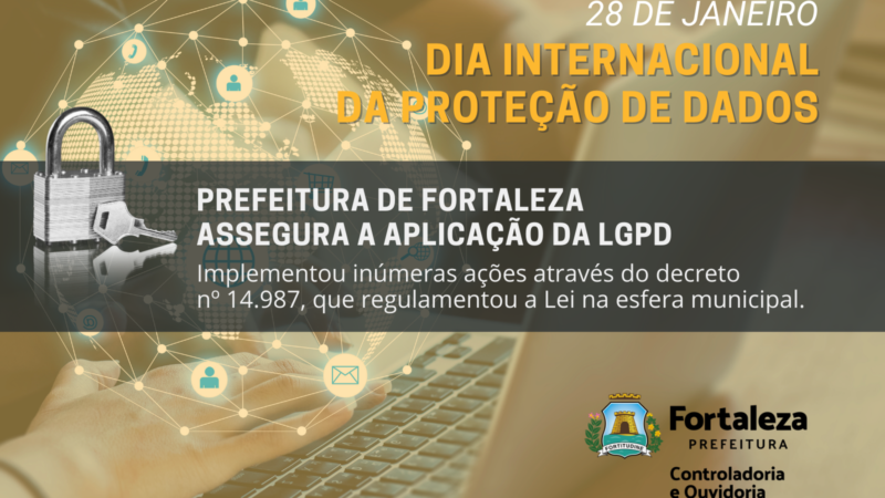 Prefeitura de Fortaleza debate LGPD em Fórum de Proteção de Dados Pessoais dos Municípios