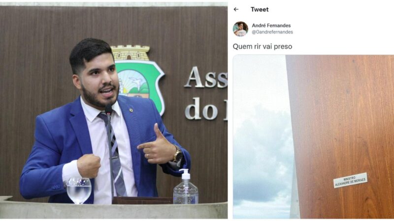 Deputado André Fernandes fez propaganda de atos que resultaram em terrorismo em Brasília