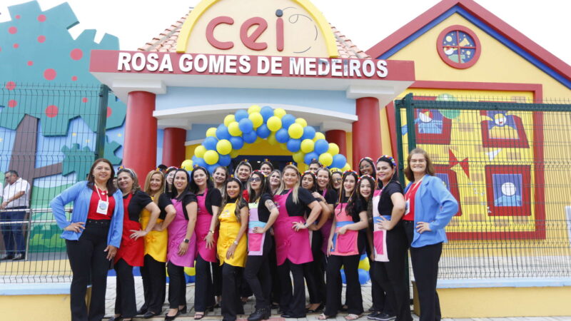 Governador Elmano de Freitas inaugura Centro de Educação Infantil em São Benedito