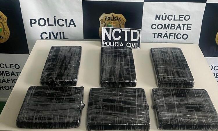 Polícia Civil prende homem e apreende seis quilos de cocaína no Crato