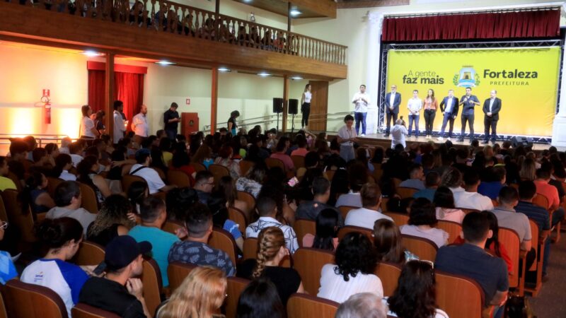 Prefeitura realiza entrega de certificados para concludentes do Programa Fortaleza + Futuro