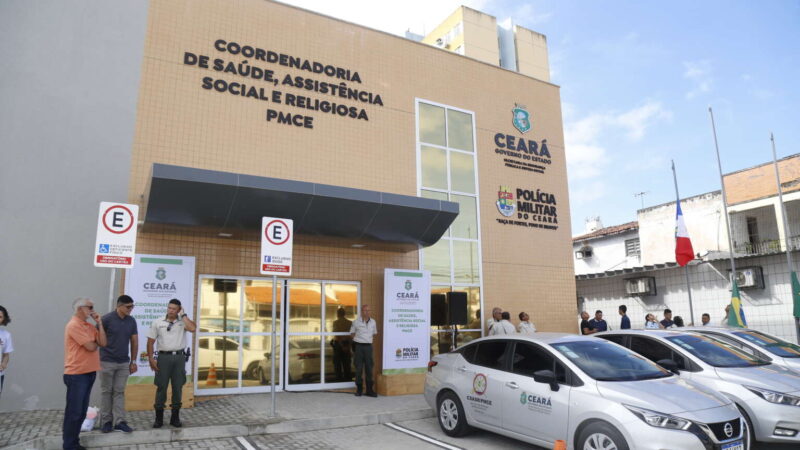 Polícia Militar do Ceará completa 188 anos com entrega de novo complexo de saúde e ambulâncias