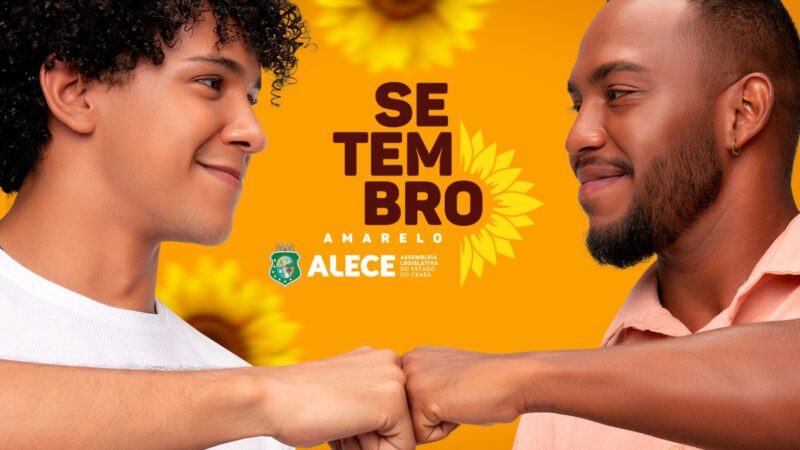 Alece realiza atividades em alusão a Campanha Setembro Amarelo