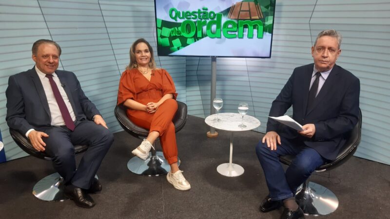 Governança Pública e Direito Constitucional são temas do Questão de Ordem