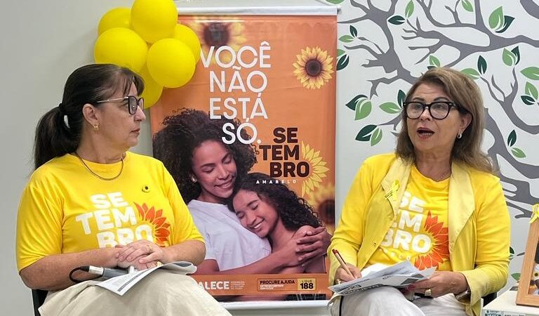 Mulheres no Parlamento destaca ações da Assembleia no Setembro Amarelo