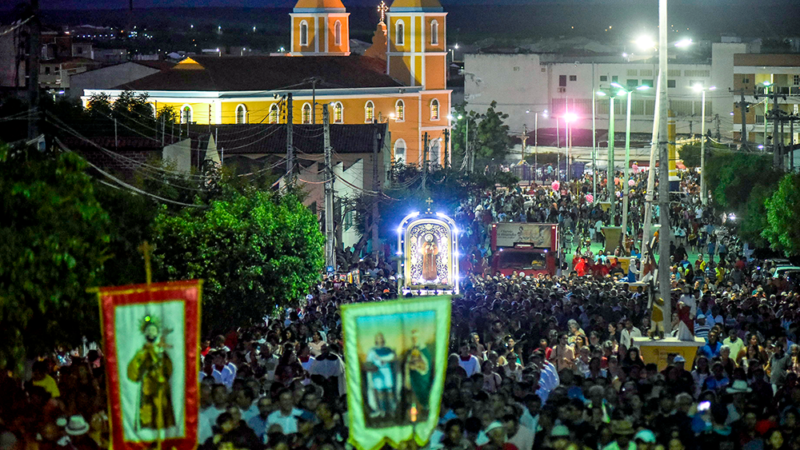 Romaria de Canindé é recomendada por mais de 90% dos devotos, mostra pesquisa