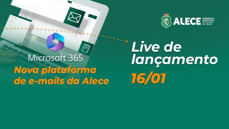 Alece promove live para lançamento de migração da plataforma de e-mails