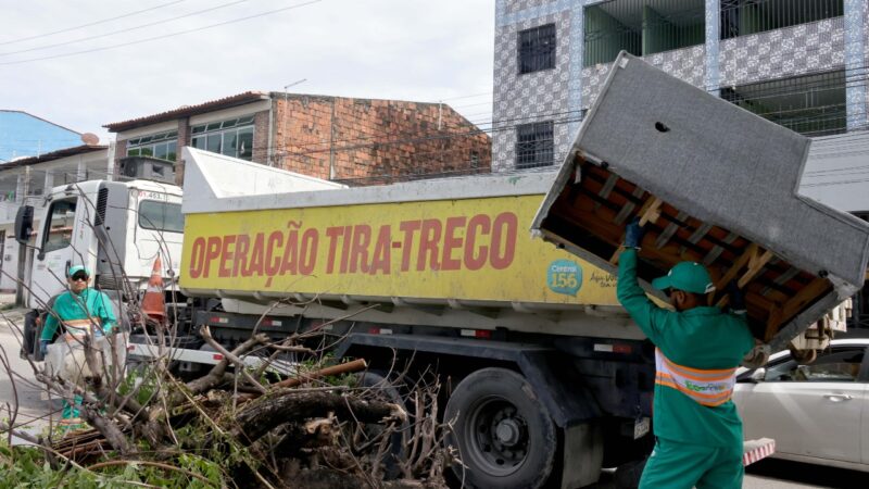 Operação Tira-Treco inicia ações especiais da quadra chuvosa na Regional 1