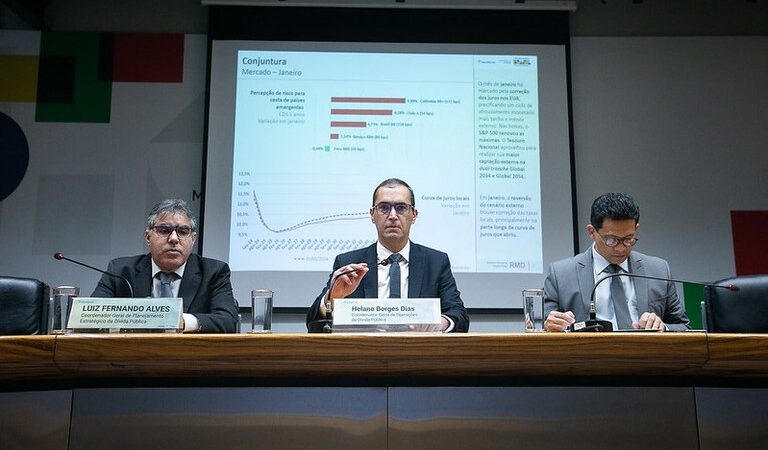Dívida Pública apresenta queda de 1,08% em janeiro na comparação com dezembro, aponta Tesouro