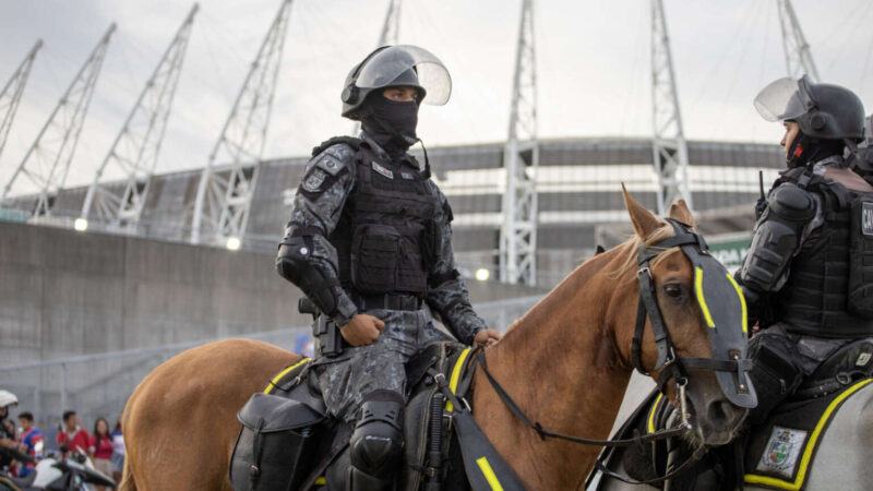 Clássico-Rei contará com 604 profissionais de segurança atuando dentro e fora da Arena Castelão
