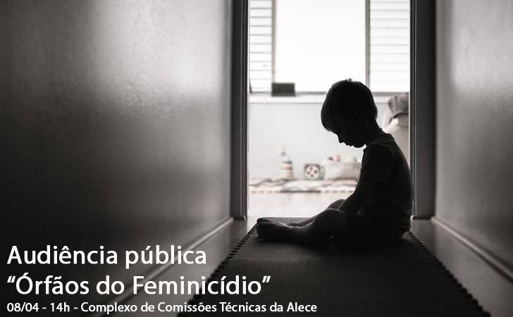 Audiência na Alece debate o tema “órfãos do feminicídio” na segunda