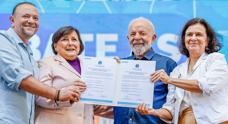 Presidente Lula anuncia R$ 143 milhões em prevenção a enchentes em Araraquara (SP)