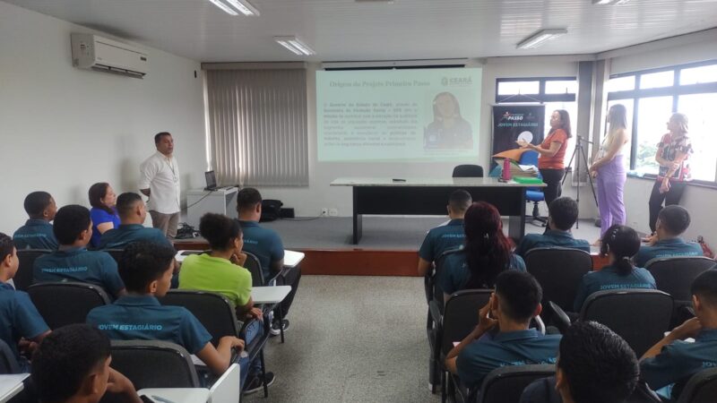 Jovens do Primeiro Passo iniciam estágio em espaços da Secretaria da Proteção Social