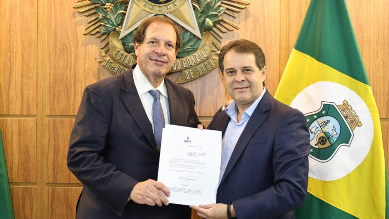 Presidente da Alece recebe ministro do STJ e comunica entrega do Título de Cidadão Cearense