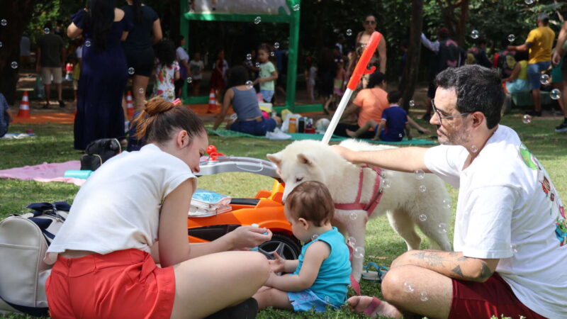 Férias no Parque reúne centenas de famílias de todos os lugares de Fortaleza