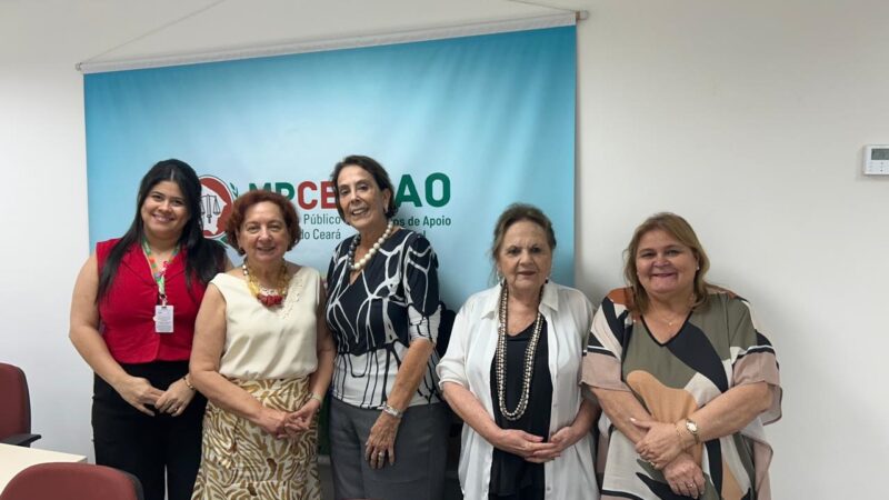 CEE estreita intercâmbio com o MPCE em prol da educação no Ceará