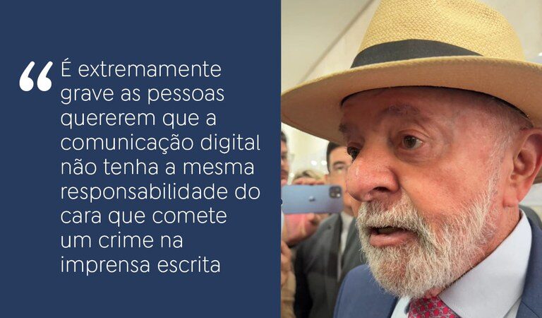 Presidente Lula critica Meta e convoca reunião após decisão da empresa. Assista