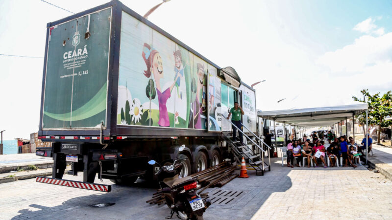 Caminhão do Cidadão realiza atendimentos em Milhã, Icapuí e Iguatu