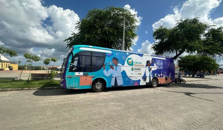 Temporada de visitas 2025 do projeto Ciência Itinerante inicia em Chorozinho