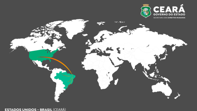 Acolhimento a brasileiros repatriados dos Estados Unidos indica fortalecimento da política migratória no Ceará e no Brasil