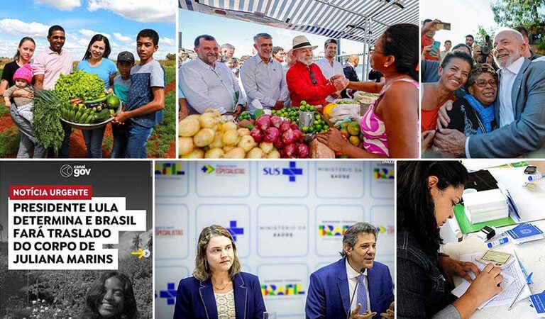 Confira notícias sobre as entregas do Governo Federal nesta semana