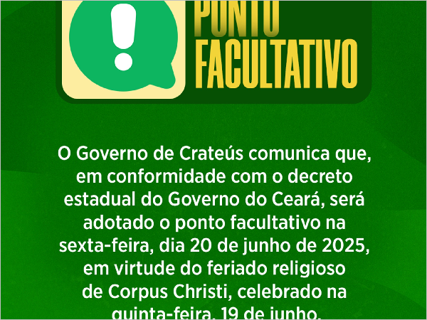 PONTO FACULTATIVO