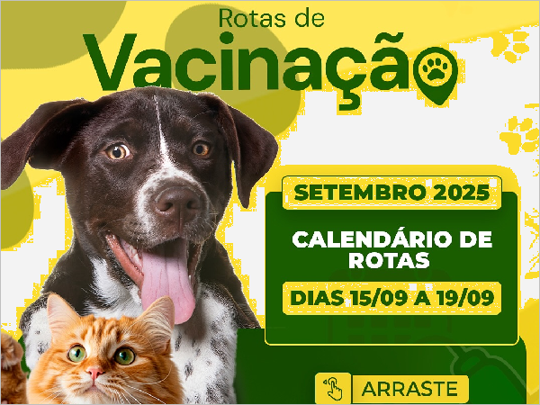CAMPANHA DE VACINAÇÃO ANIMAL
