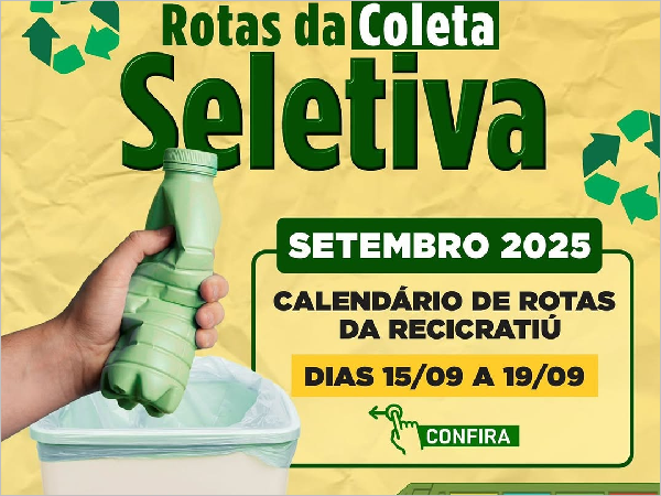 COLETA SELETIVA – SETEMBRO 2025