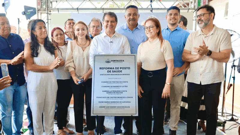 Prefeitura entrega posto para mais de 15 mil pessoas no Siqueira, o sexto reformado em 2025