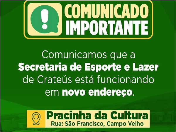 COMUNICADO IMPORTANTE