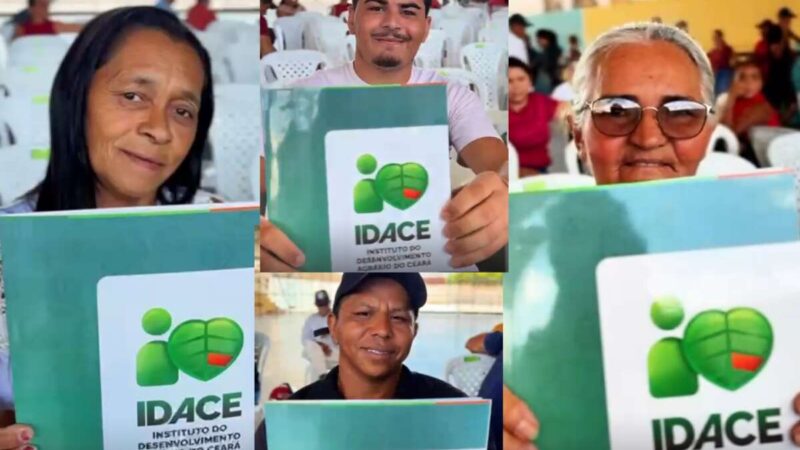 Governo do Ceará entrega 303 papéis da terra em Potengi