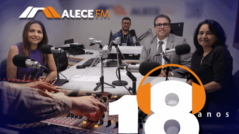 Aniversário de 18 anos da Alece FM é celebrado em sessão solene nesta terça