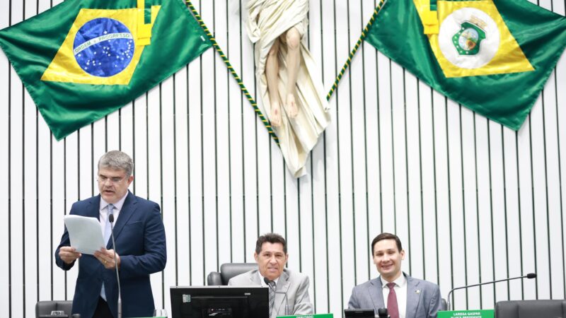 Seis projetos do Governo e 33 de parlamentares começam a tramitar na Alece