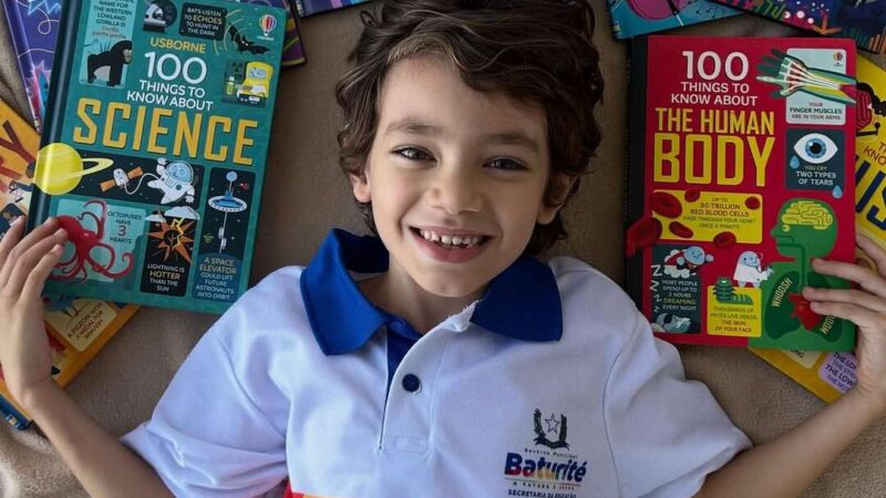 Estudante superdotado da rede pública de Baturité receberá apoio do Governo do Ceará para competir nos Estados Unidos