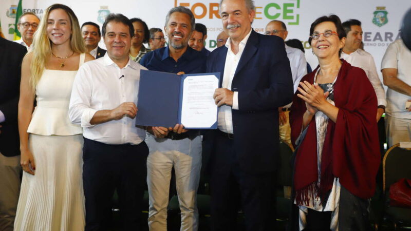 BNDES e Governo do Ceará anunciam R$ 1,1 bilhão para infraestrutura urbana, segurança hídrica e indústria de tecnologia