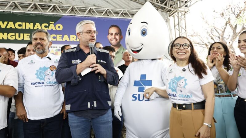 Dia D de vacinação contra a dengue no Brasil tem início em Maranguape