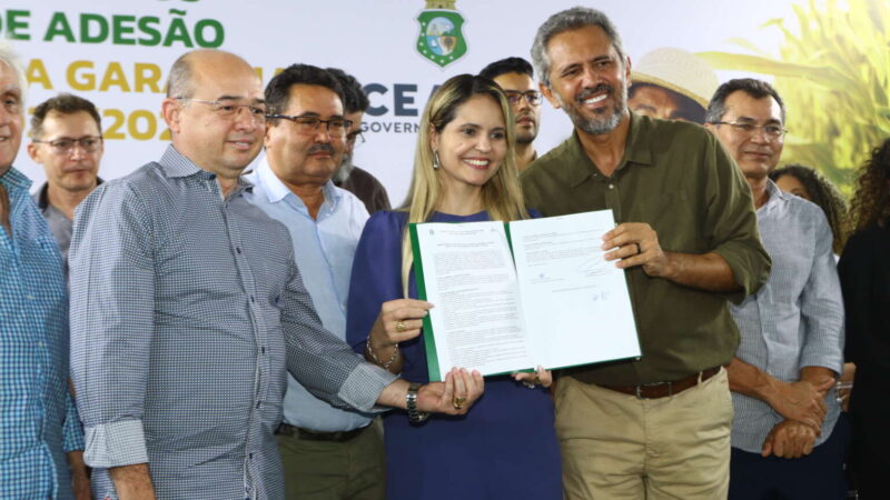 Com benefício a 195 mil agricultores, Governo do Ceará e municípios assinam adesão ao Garantia Safra 25/26