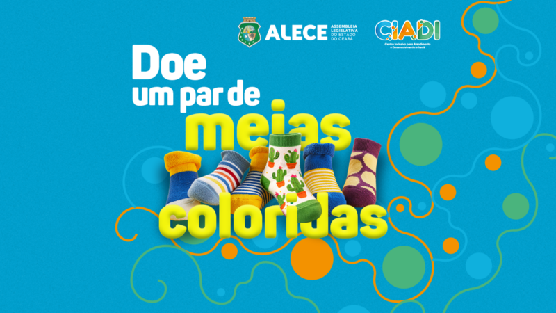 Ciadi lança campanha Meias Coloridas para promover inclusão e celebrar a diversidade